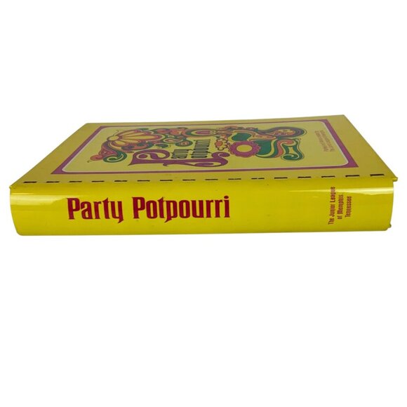 Party Potpourri Cookbook Junior League of Memphis Menus for Entertaining 1988 - Picture 2 of 11
